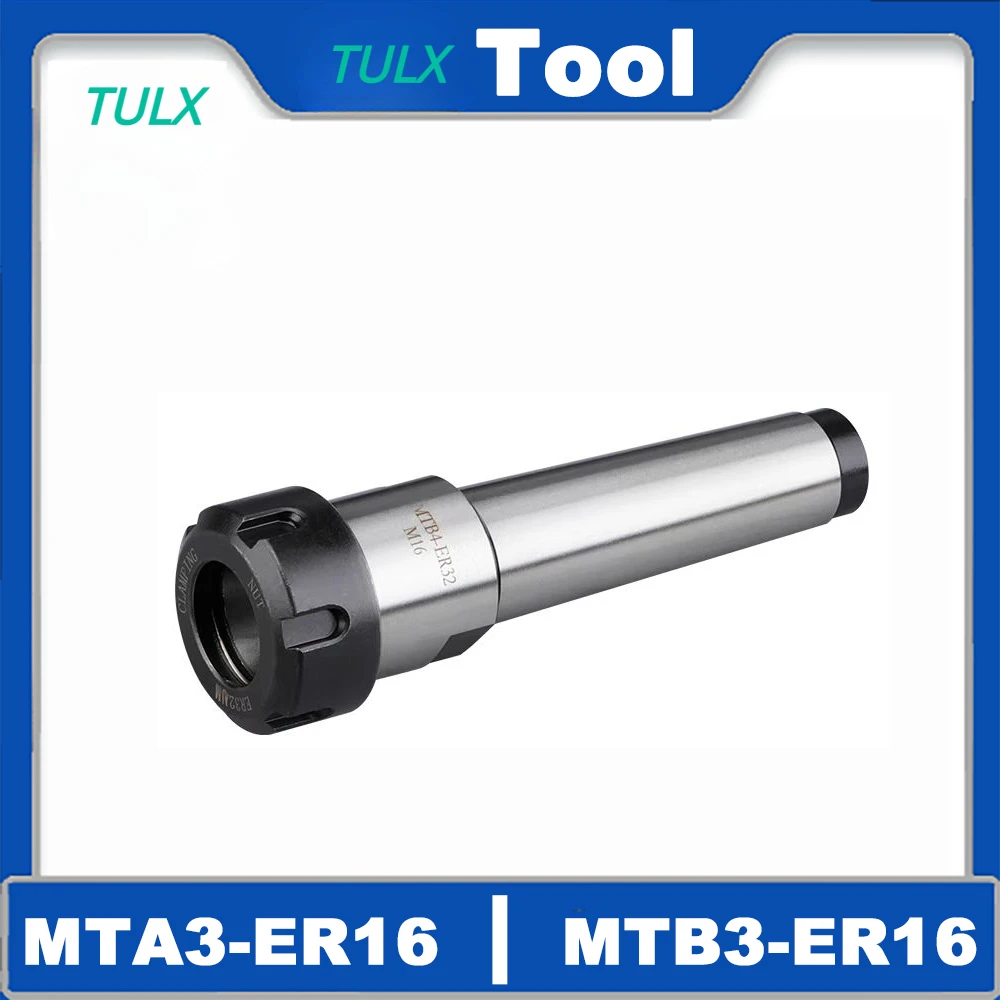 TULX MTA MTB MT1 MT2 MT3 MT4 Morse Taper Shank Tool Holder ER11 ER16 ER20 ER25 ER32 ER40 CNC Machining Center MT ER Tool Holder