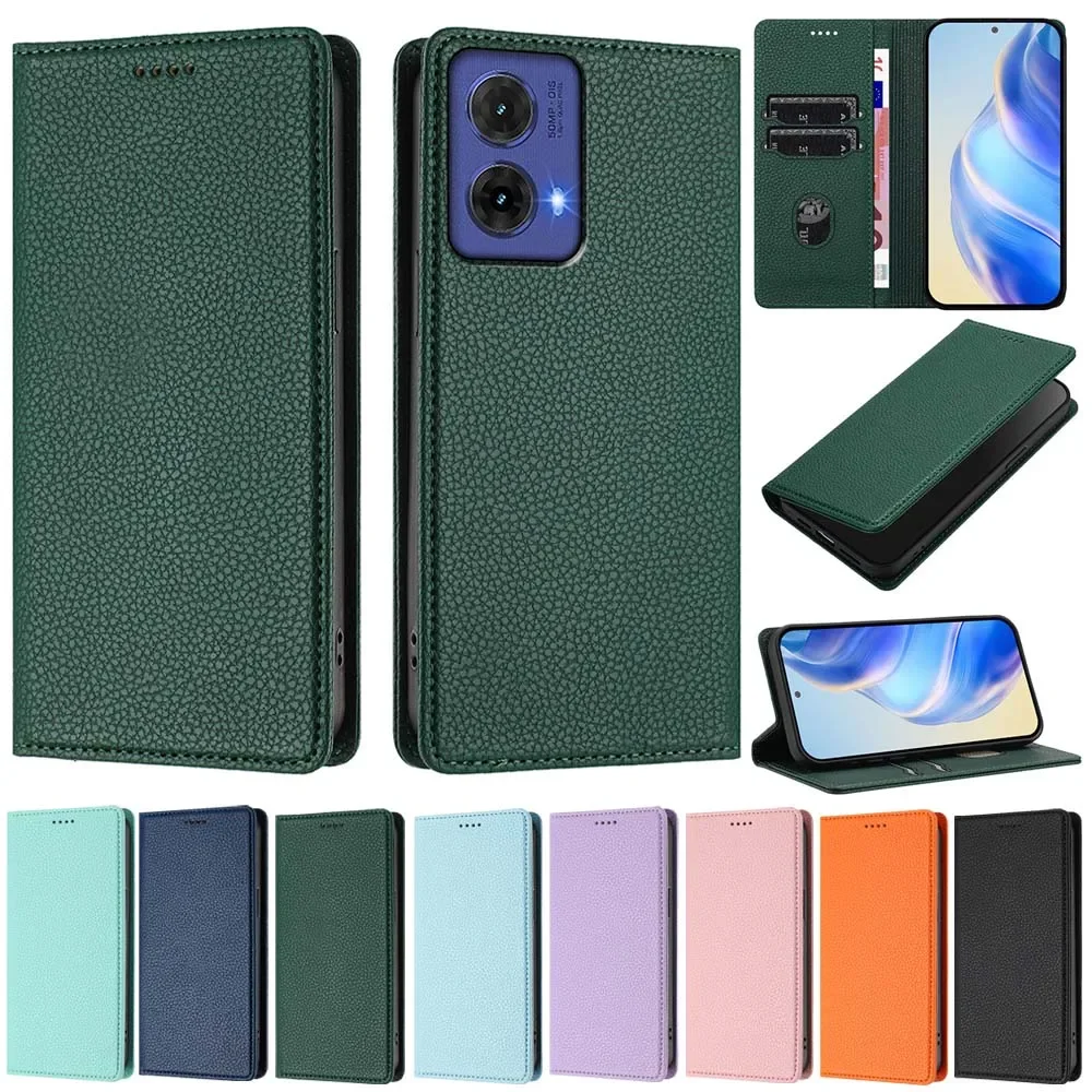 Custodia Portafoglio In Pelle Per Nokia G11 E G21 4G Con Supporto E Chiusura Magnetica - Marrone - 3