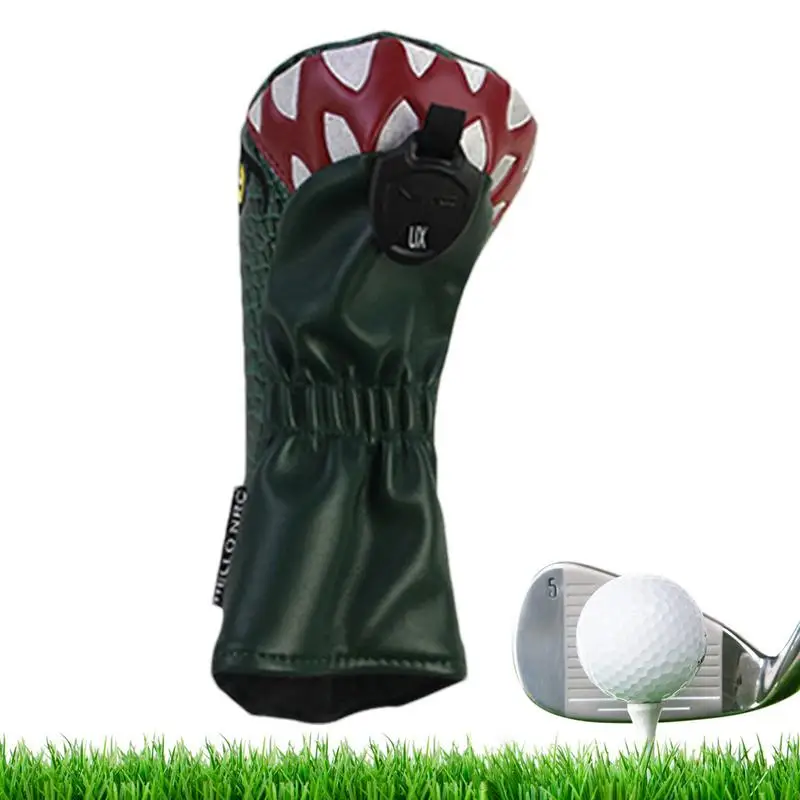 Animal Golf Club Head Covers Pu Leather Tyrannosaurus Rex Club Head Covers Golf Putter Head Covers Golf Club Headcover