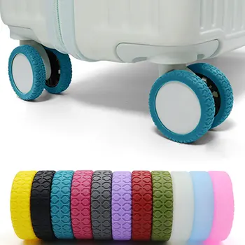 Silicone Silent Luggage Wheel Protectors 1