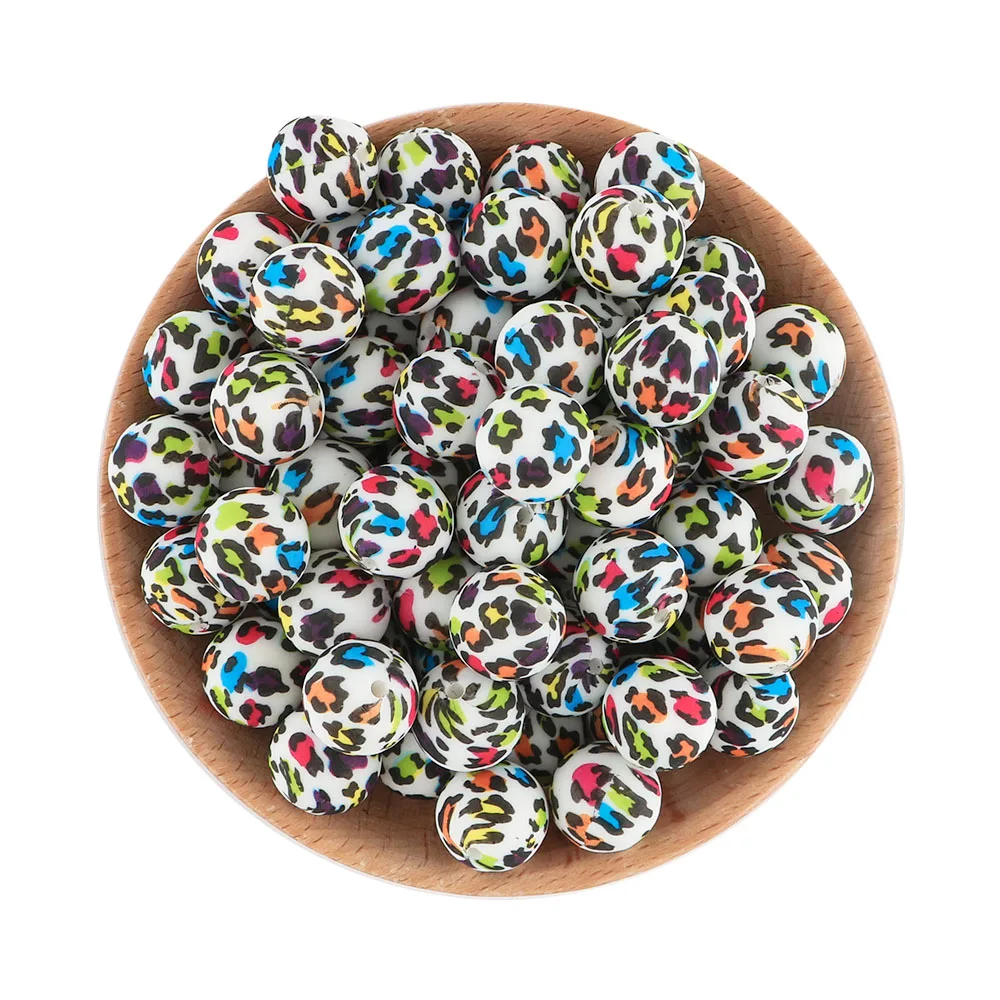 50pc Color Leopard