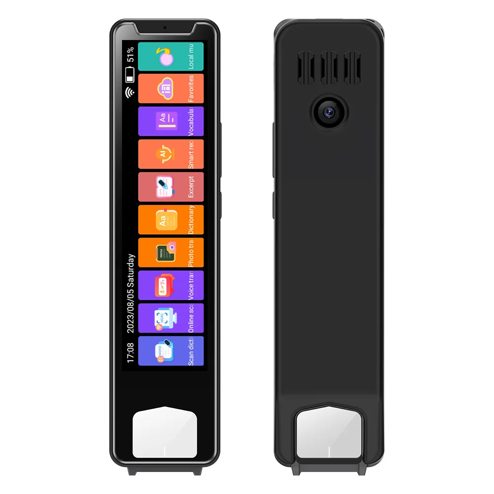 Language Scanner Pen Smart Pen Language Translator Electronic Dictionary English Learning Scanning Built in Battery MD32