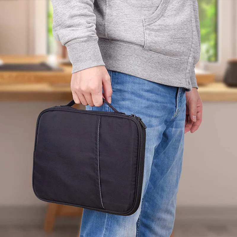 Portable Tablet Sleeve Bag with Handle Cover, Fits 9.7-13 Inch Devices
