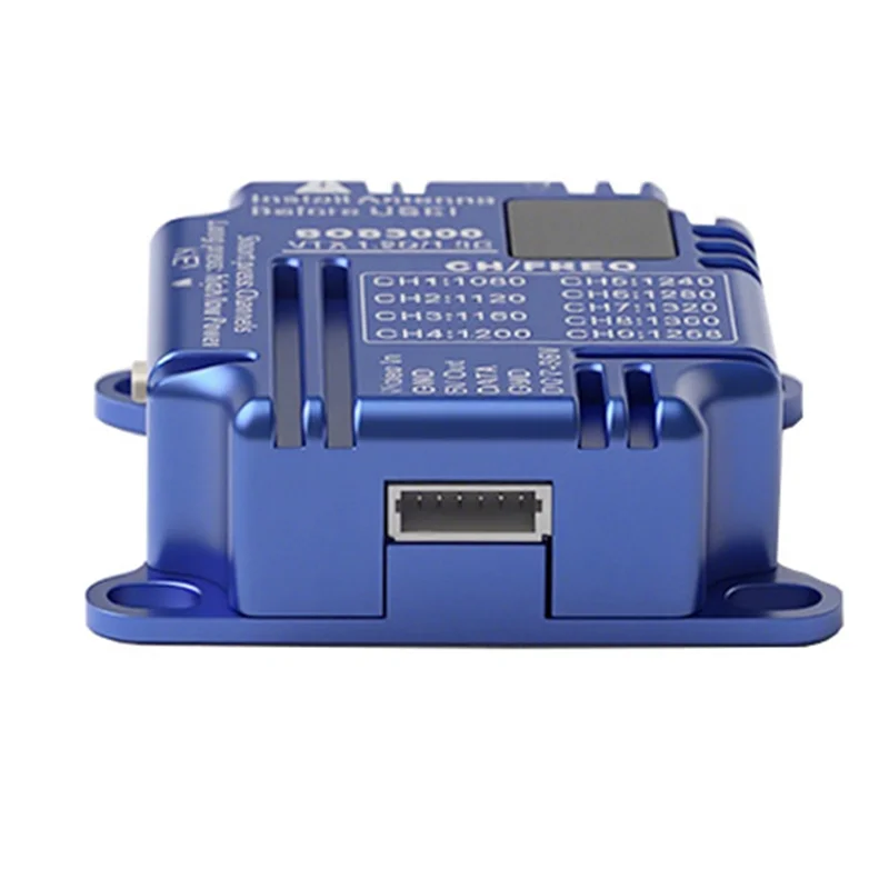 VTX 1.2G/1.3G 3W FPV Émetteur Puissance Réglable 3000mW 9 Canaux MMCX pour Drone