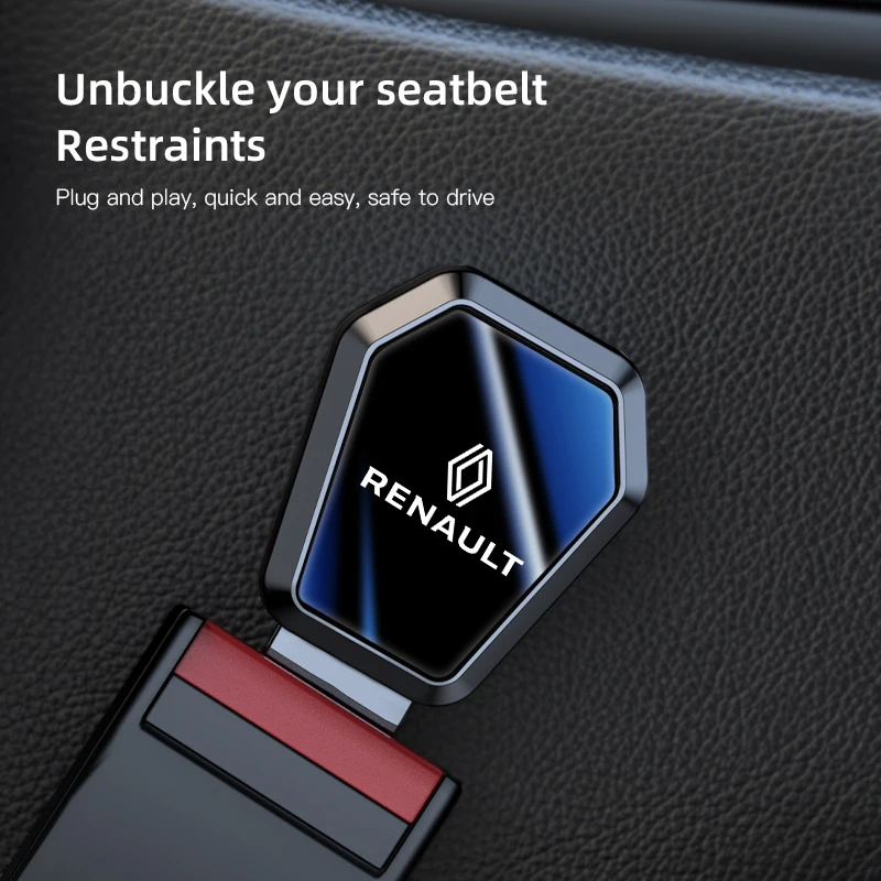 Coussinets De Ceinture De Sécurité En Cuir Pour Renault Kadjar - 2 Pièces, Confortables Et Amovibles