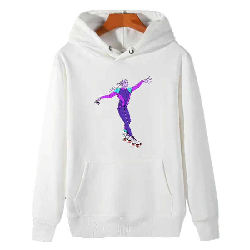 

Cyber Electronica Cybergoth 80s Cartoons 1980s Movies fashion graphic Hooded sweatshirts thick sweater hoodie fleece hoodie