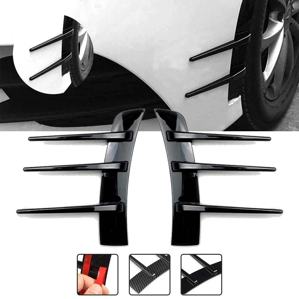 

Universal Car Side Wing Leaf Panel Accessories Wheel Eyebrow Fender For Audi A3 8P 8V A4 B8 A5 A6 C7 A7 A8 RS5 RS6 RS7 S3 S4 S5