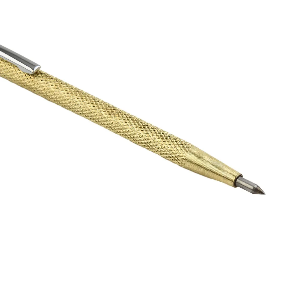 Ceramic Tile Cutter Pen Metal Ceramic Glass Scribing Lettering Pen 150mm Carbide Tip K-nife Wood Carving Hand Tool