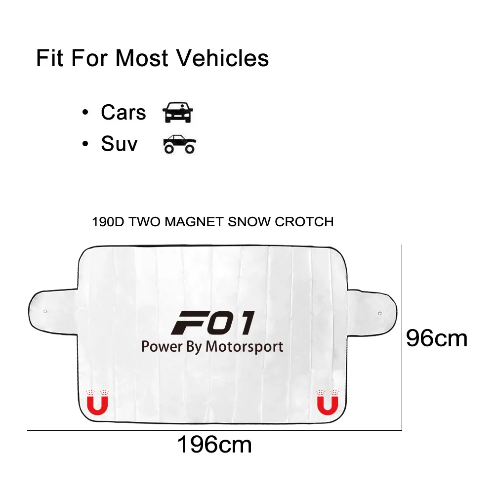 Car Windshield Sunshade Cover For BMW F10 F30 F20 F25 F11 F15 F01 F07 F87 F35 F85 F80 F46 F24 F17 F16 Anti UV Auto Accessories