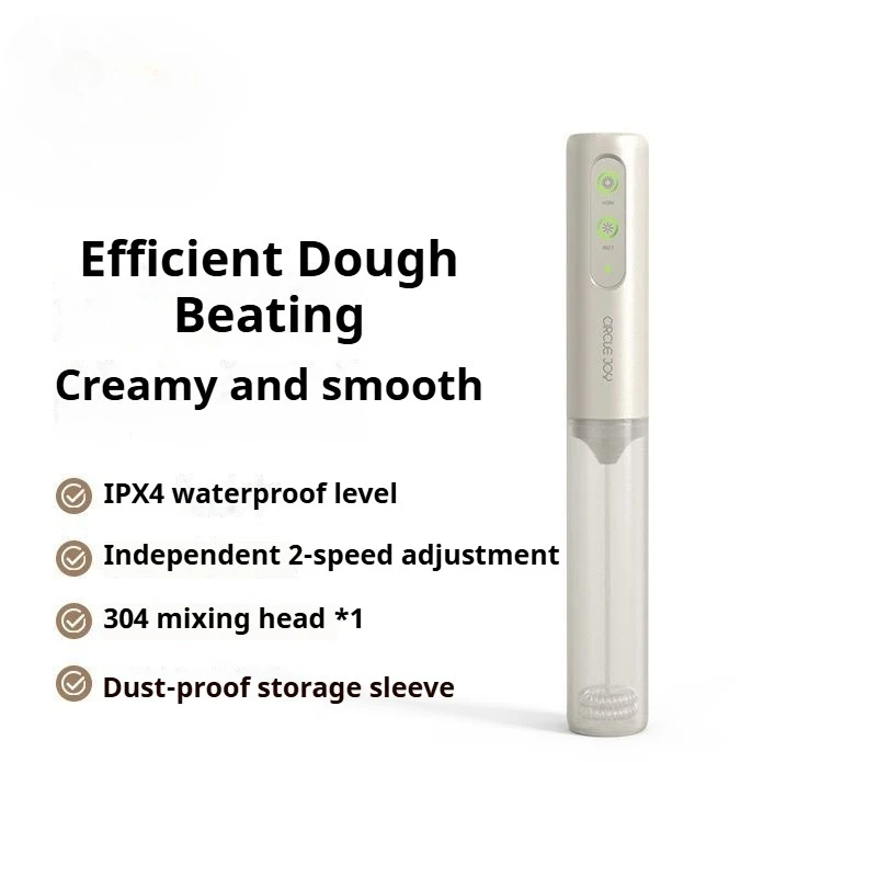 Compact Electric Milk Frother & Whisk