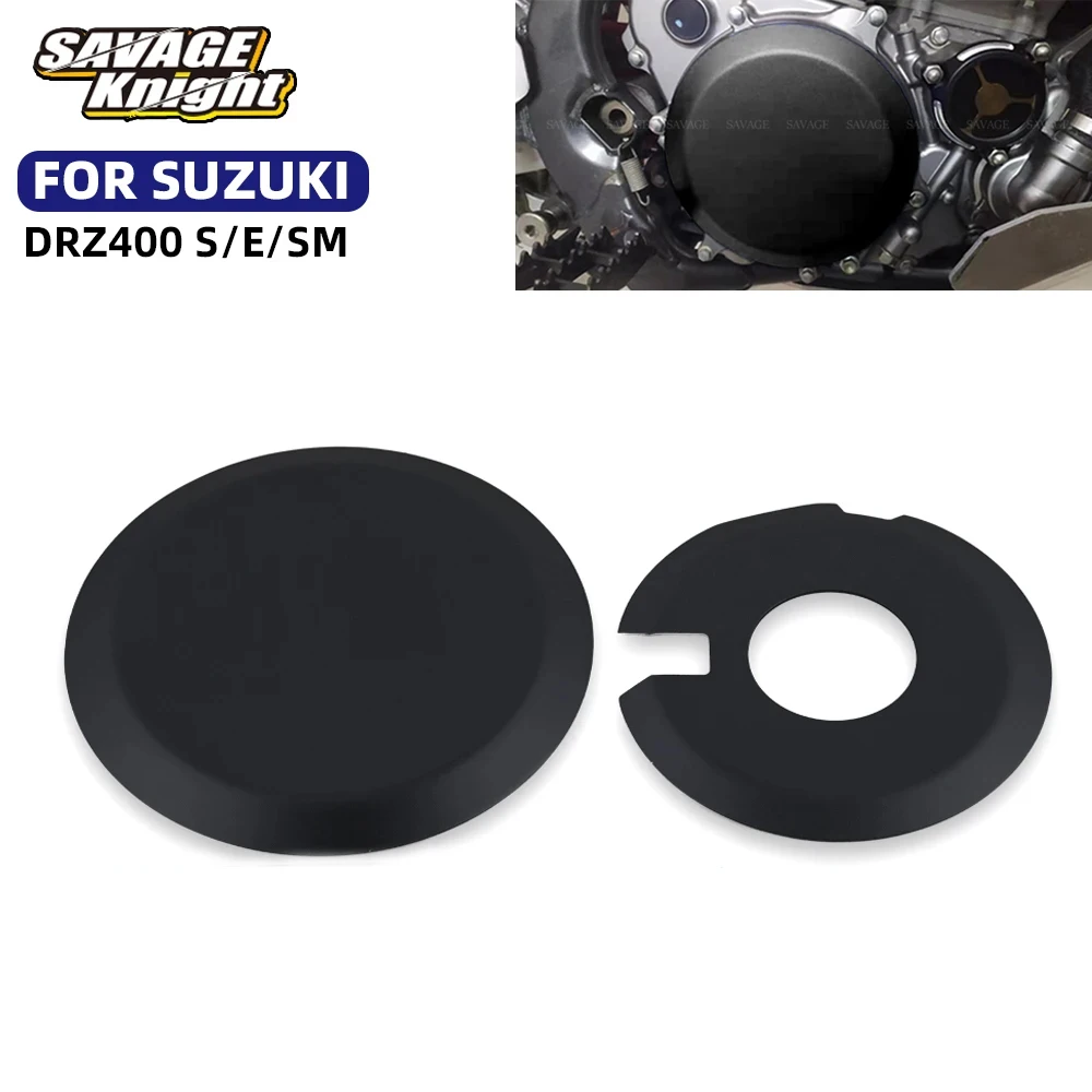 DRZ400 Engine Clutch Case Cover Guard For SUZUKI DRZ400E DRZ400S DRZ400SM Motorcycle Engine Protector Cover Accessories