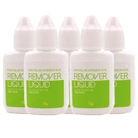 Original Korea Remover Liquid for Eyelash Extensions Glue Wholesale Clear Gel Cleaner False Lash Removal Liquid 15g 1