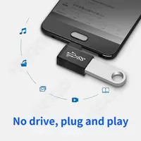Hoqo metal shell USB C Adapter OTG 10Gbps Data Transfer USB to Type-C Charging Converter For Smartphone Macbook Air Pro Laptop - Image 3