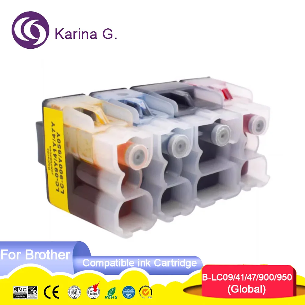 LC09 LC47 LC41 LC950 LC900 Premium Compatible Color Inkjet Ink Cartridge for  DC