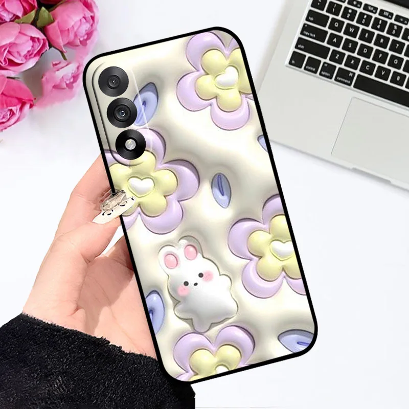 Sleek TPU Soft Silicone Back Cover - Fashionable Protective Case