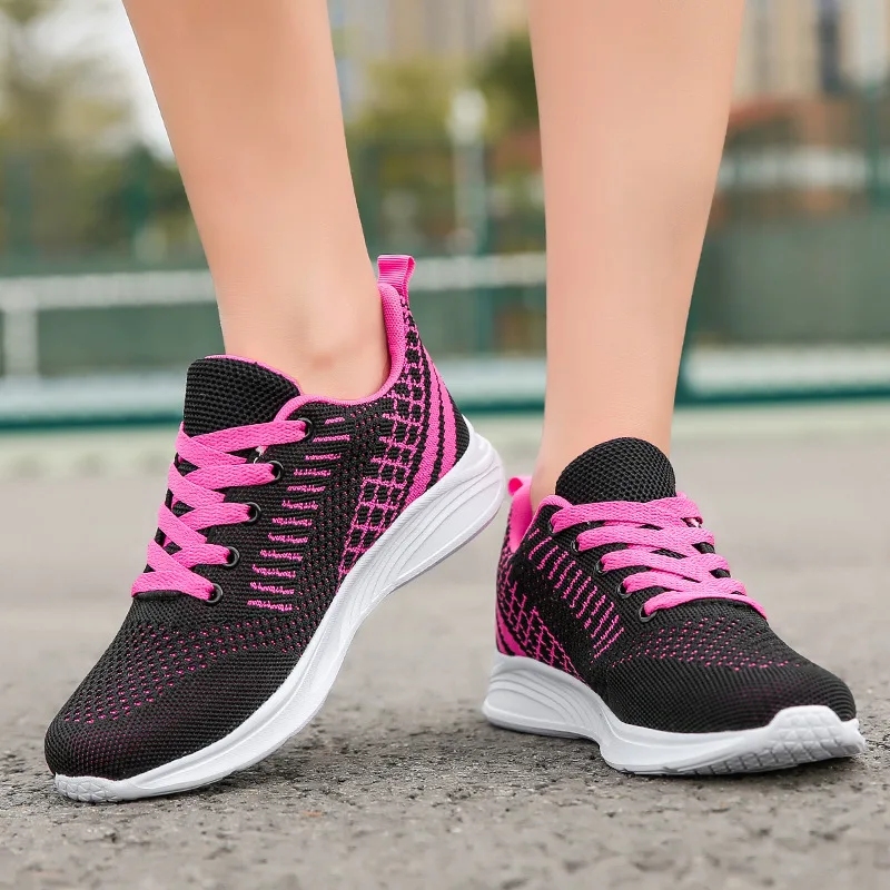 Sport Shoes Women Breathable Lightweight Running Sneakers Non-slip Walking Shoes New Jogging Comfortable Soft Shoes Zapatillas