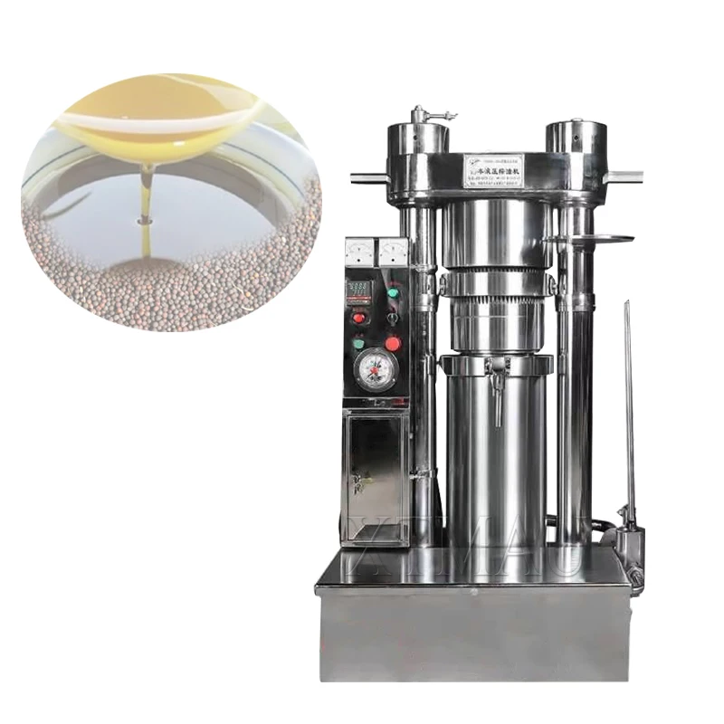 Pressa Per Olio Idraulico Di Grande Capacità Pressa Per Olio Di Sesamo Al Burro Di Cacao