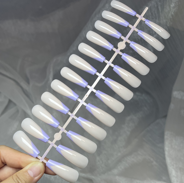 Matte Super Long Coffin False Nail Artificial Fingernails Fake Nails Nail Beauty Finger Manicure Free Shipping Items