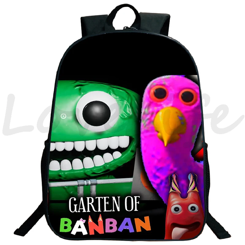 

Students Harajuku Anime Backpack Garten Of Banban School Bookbag Kids Back To School Rucksack Waterproof Schoolbag Travel Bag