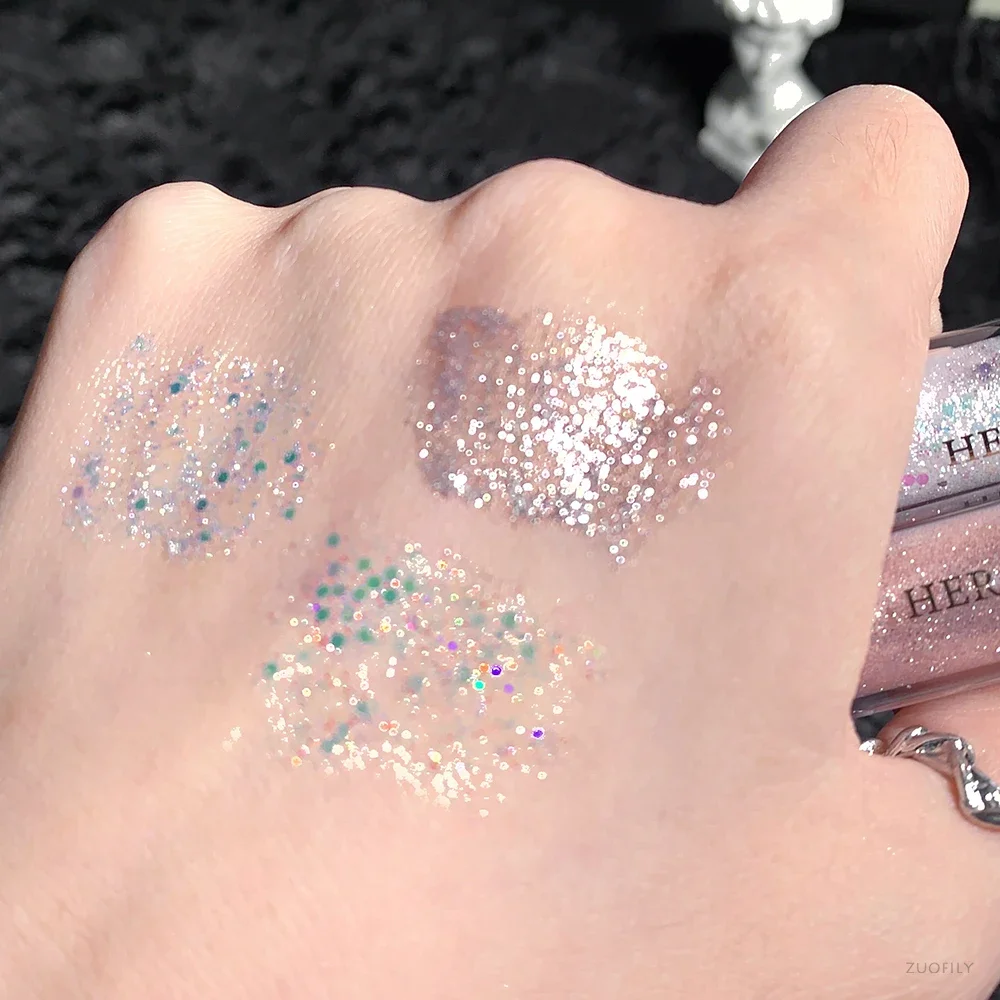 Liquid eyeliner eyeshadow pencil eyeliner pencil makeup pen Glitter highlighter liquid eye shadow eyeliner durable waterproof gold shimmer shine eye silkworm pencil makeup beauty tool