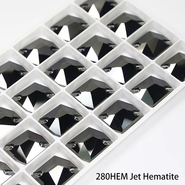 Versatile Flatback Sew-On Rhinestone K5 Glass AB Crystal