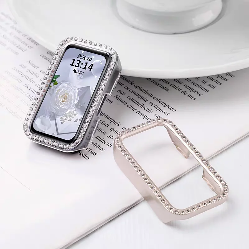 Diamond-Studded Protective Bumper Frame