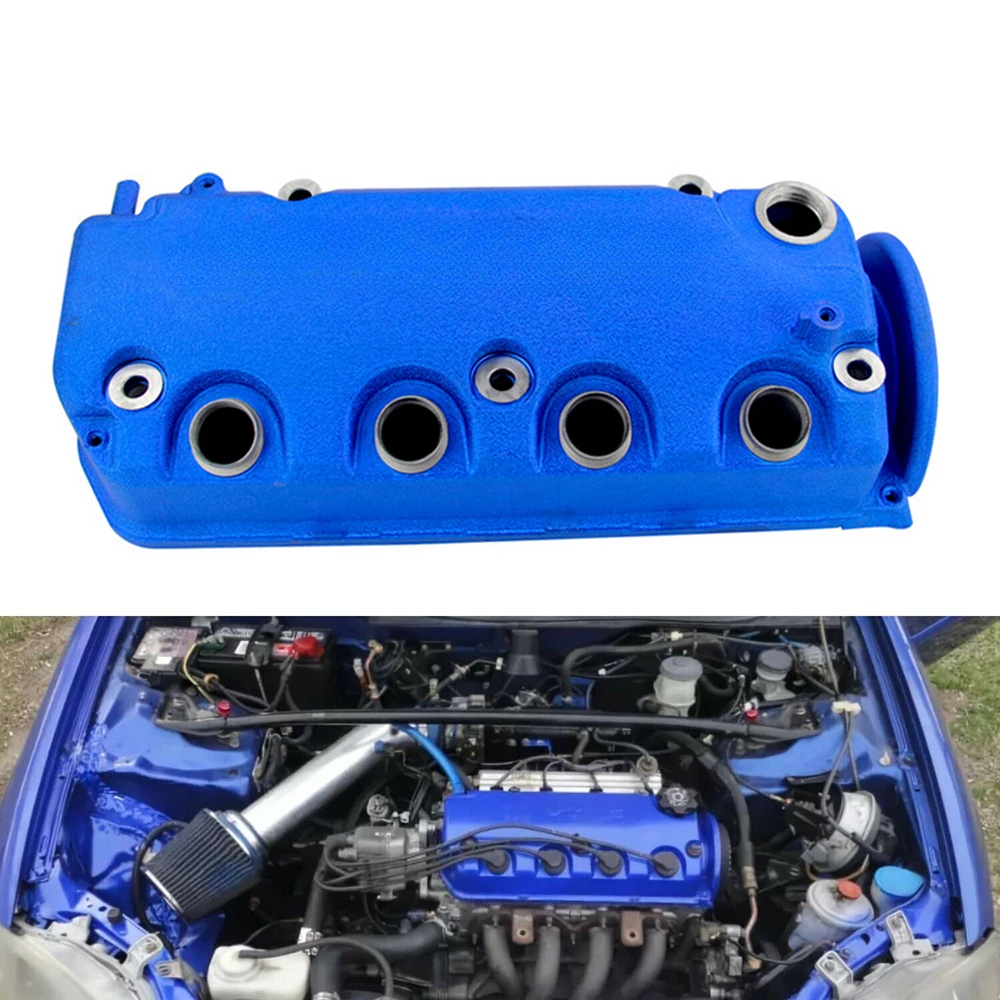 車のエンジン用オイルバルブカバー,アクセサリー,ホンダd16,vtec