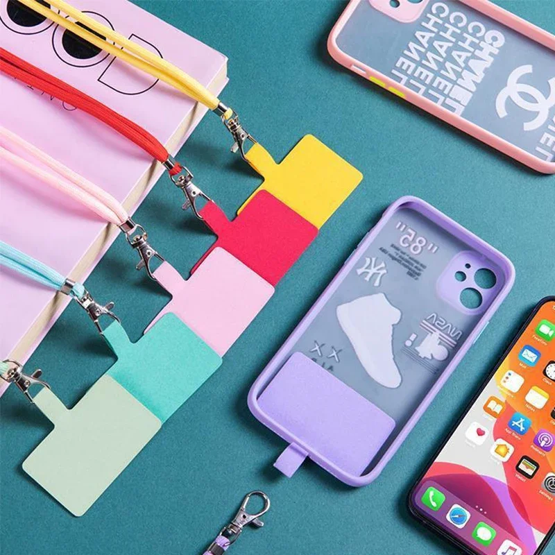 Adjustable Universal Phone Lanyard with Detachable Neck Strap and Card Holder