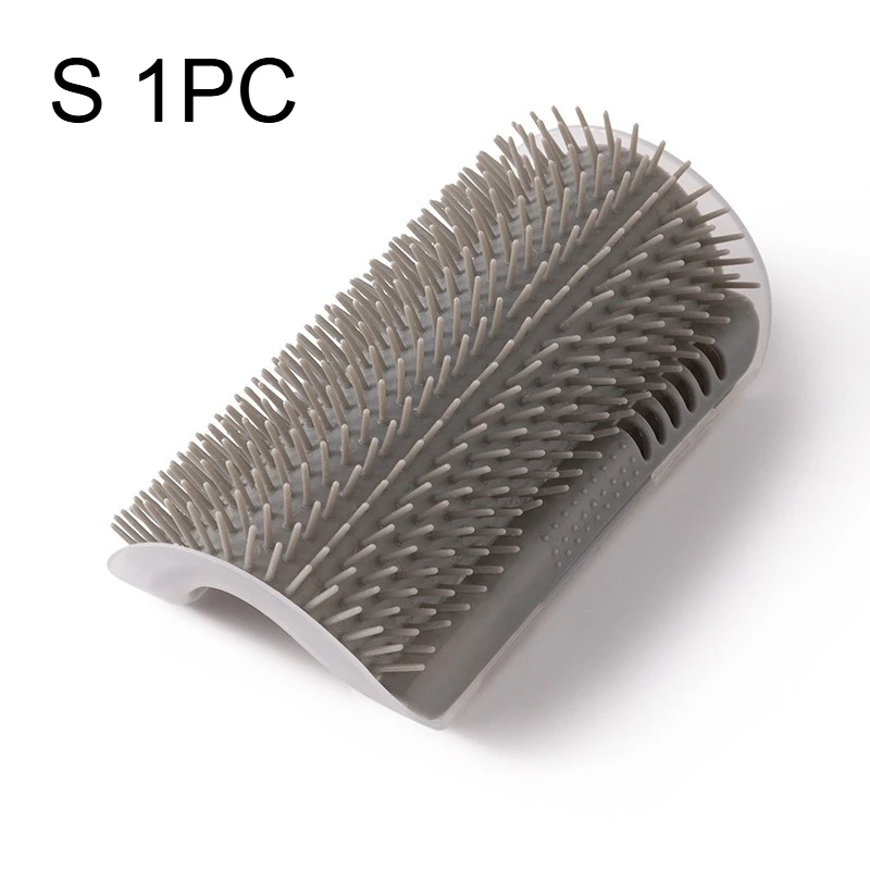 מברשת ניקוי עצמי ועיסוי לחתולים מותקנת על הקיר, עשויה מחומר PP איכותי, בנייה חזקה, מברשת ניקוי עצמי, מסיר שיער לחיות מחמד