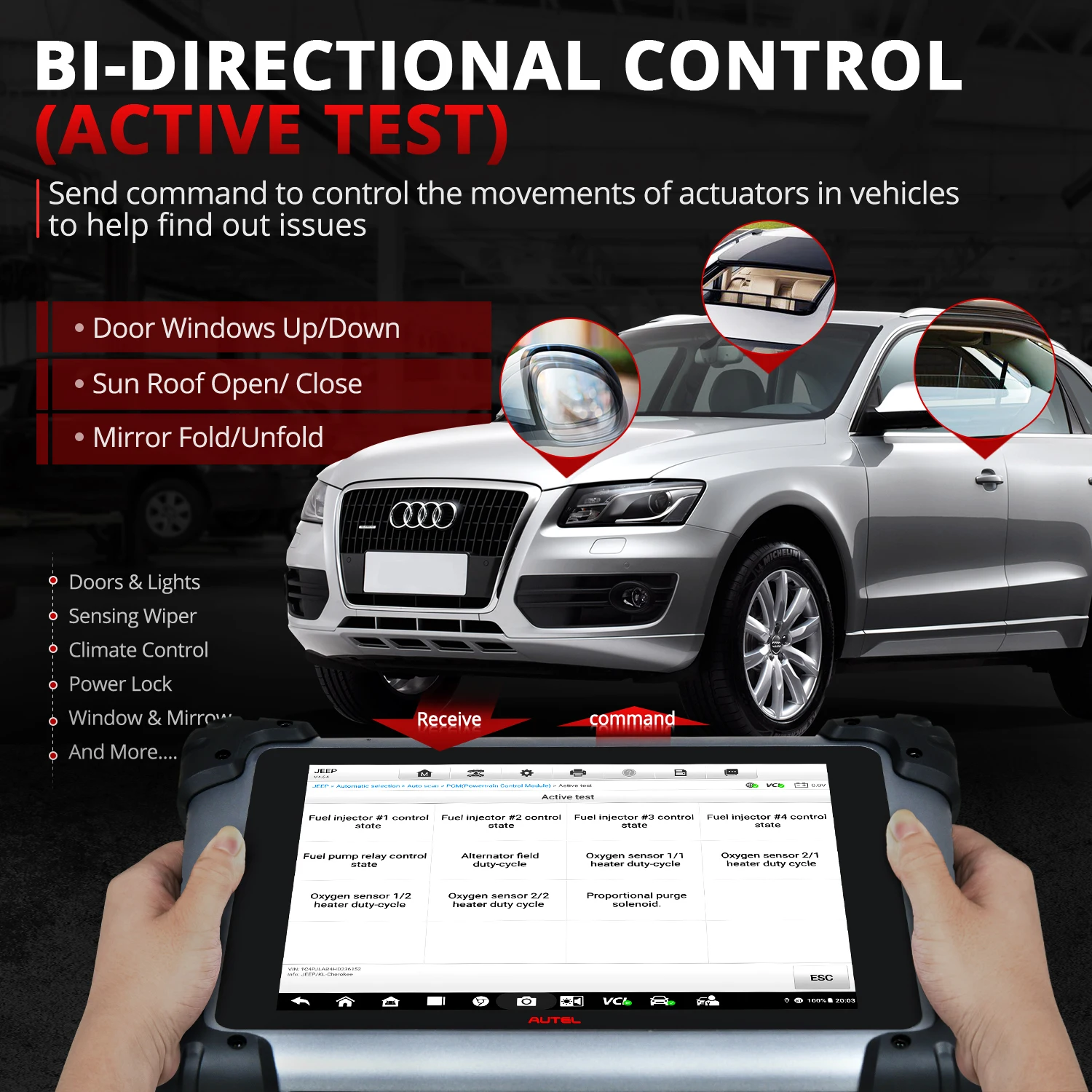 Autel MaxiSys MS908S Pro II Diagnostic Scan Tool ECU Online Programming , Full Diagnosis, 36+ Reset, Bi-Directional OBD2 Scanner