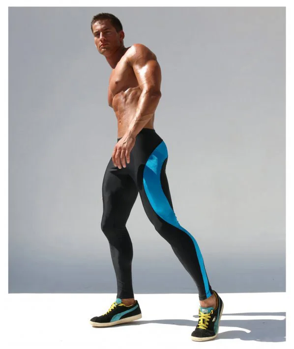 Autumn Winter Men Running Tights Long Elastic Sweatpants Jogging Fitness Gym Workout Training Yoga Leggings Activewear