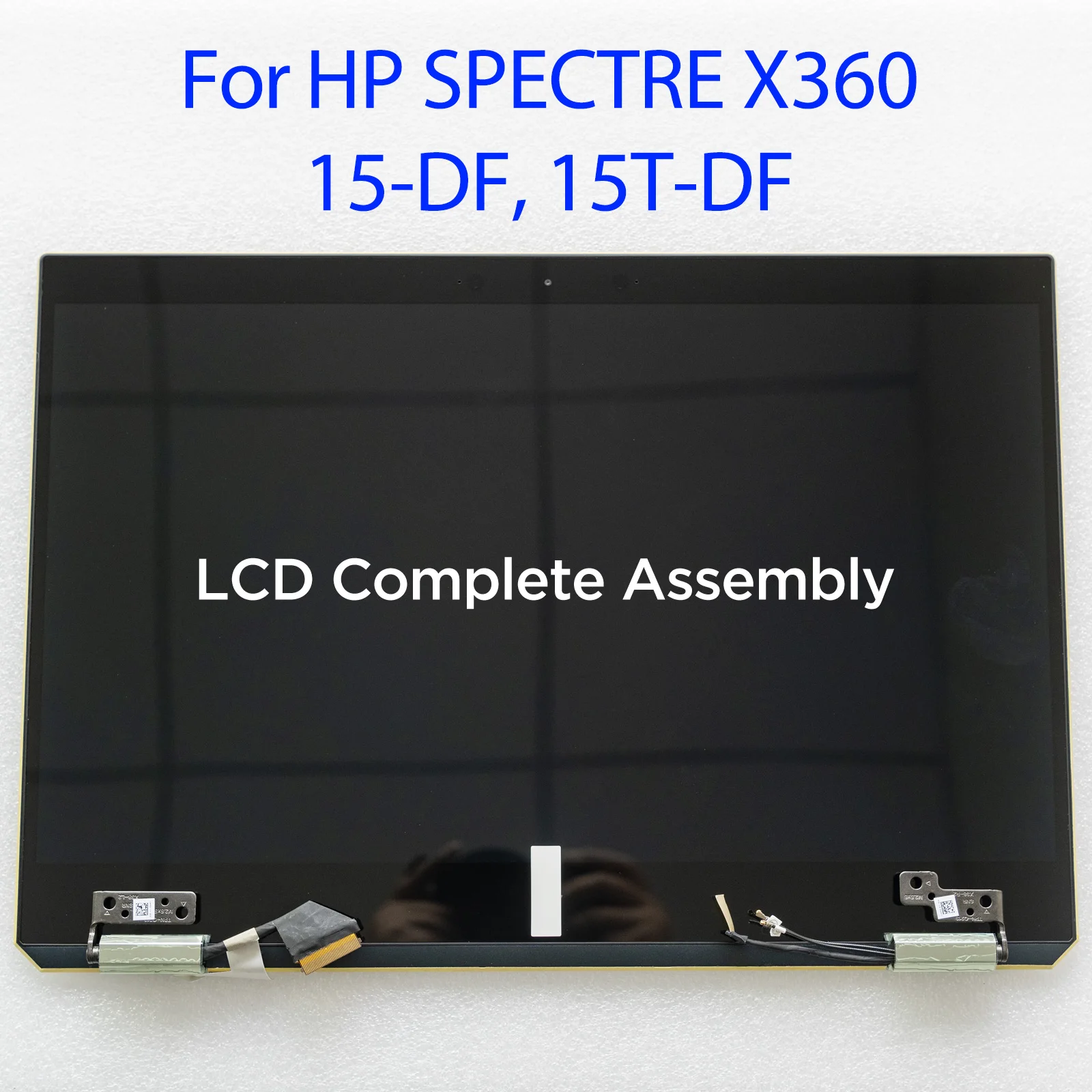 15.6 ''Lcd Touch Screen Assemblaggio Completo Am-Oled Per Hp Spectre X360 15-Df 15T-Df 15T-Df100 Sostituzione Pannello Display 3840X2160