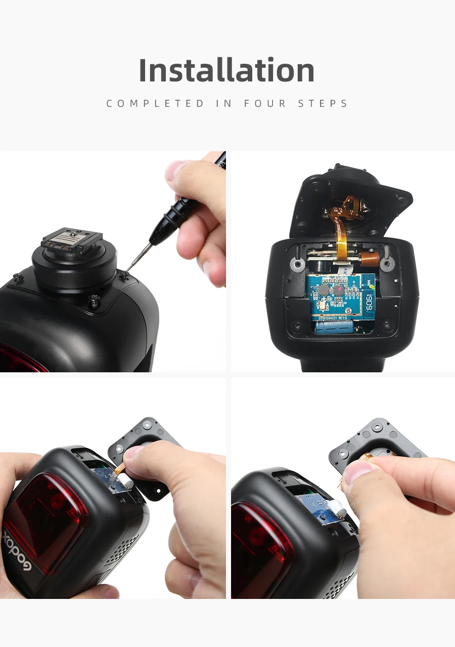 Flash hot shoe for Godox Speedlite V1 V1C V1N V1S V1F V1O V1P replace accessories
