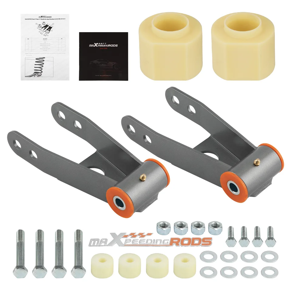 Kit Sollevamento MaXpeedingrods Per Jeep Cherokee XJ 1984-2001 - 3' Anteriore, 2' Posteriore - Foto 10