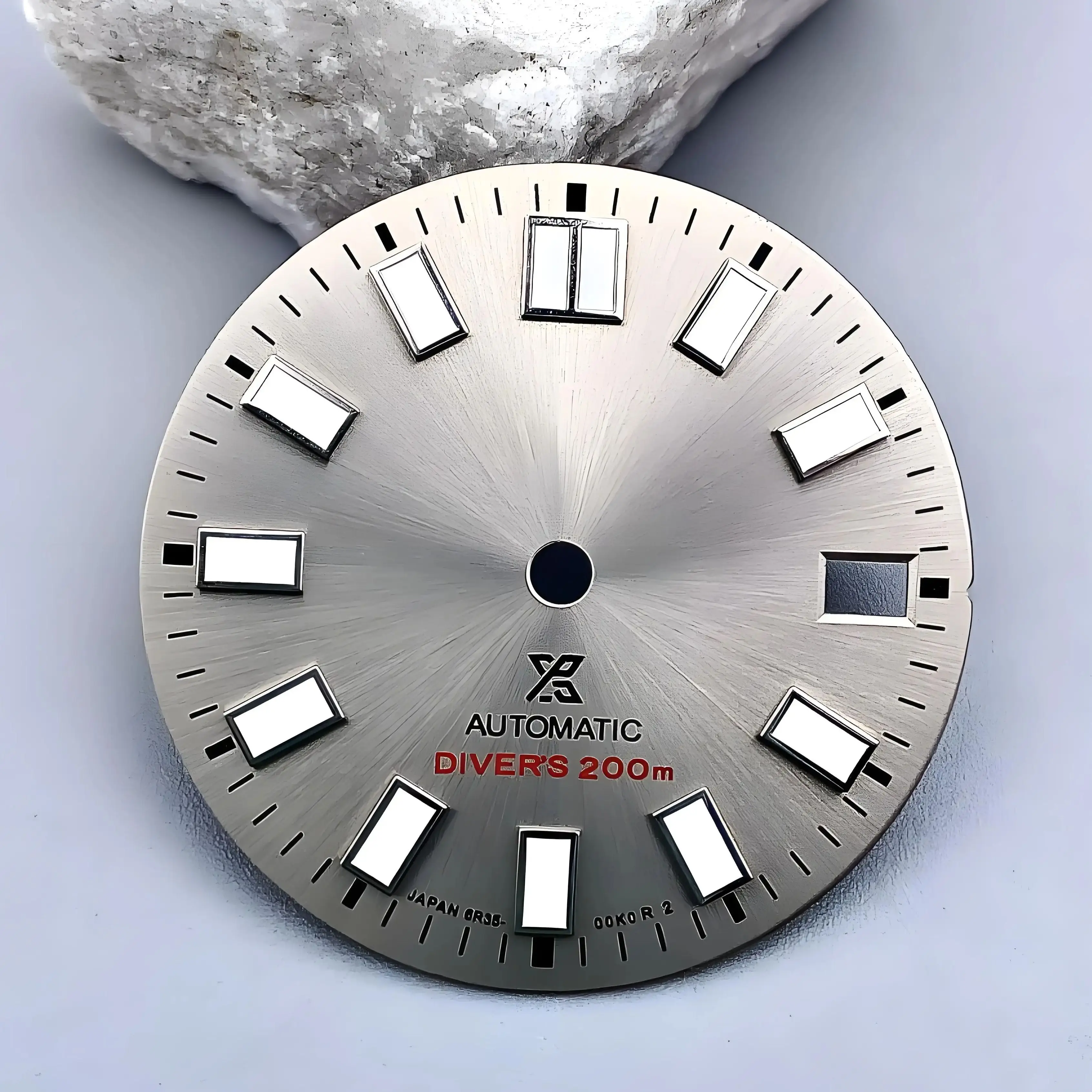 Green Luminous Sunray Dial with Single Calendar, 28.5mm - Premium Watch Parts Accessory