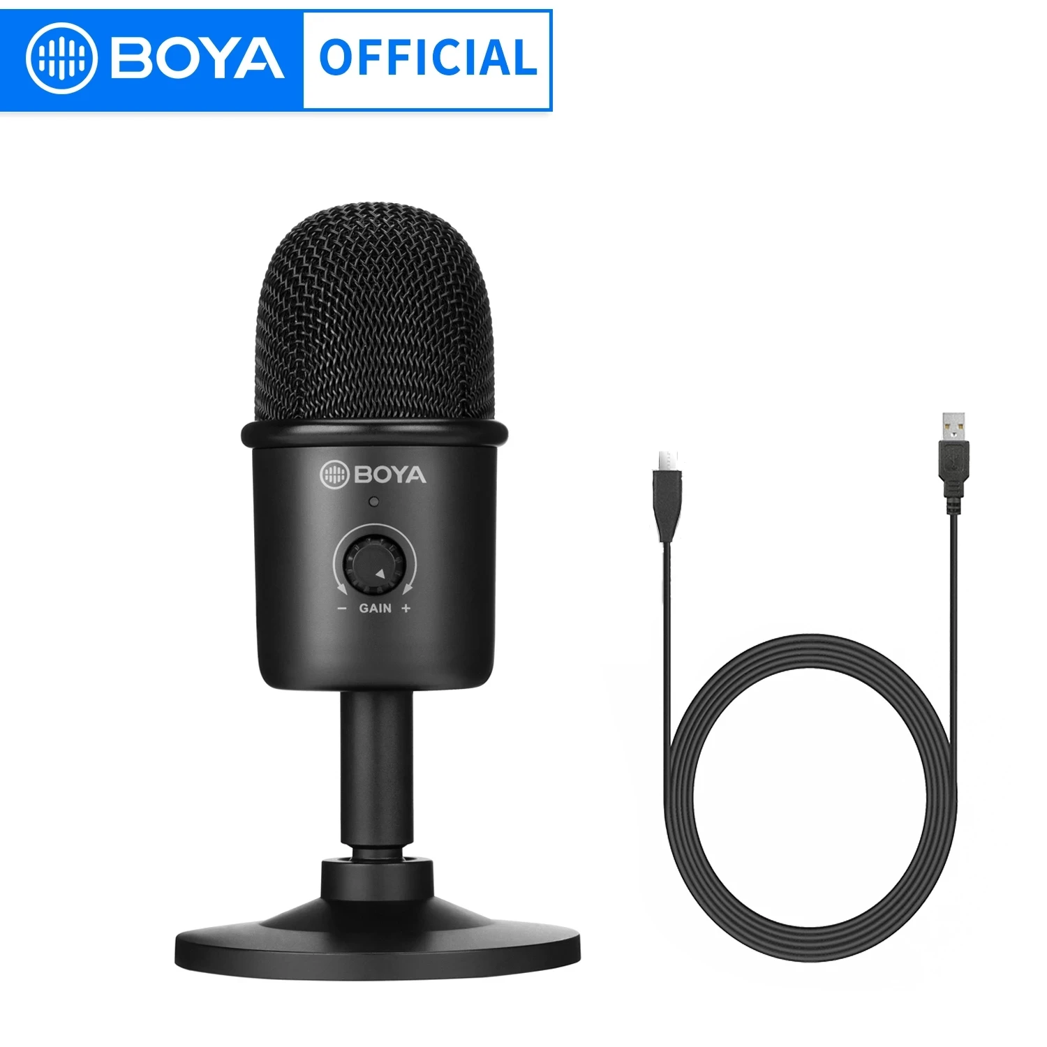 BOYA BY CM3 USB Condenser Conference Microphone 20 20KHz Wired With