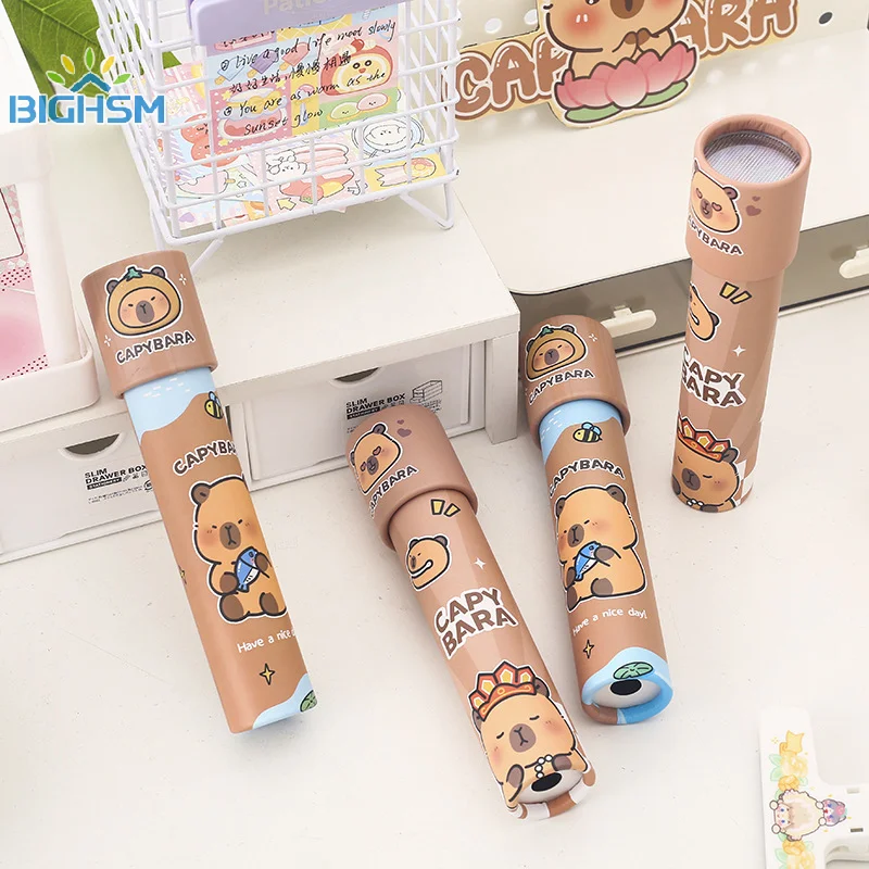 Cartoon Cute Piggy Kaleidoscope Classic Educational Toy Changeable Multi-prism Telescope Autism Kids Puzzle Toys