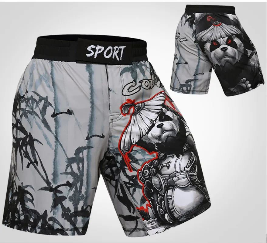 MMA Boxing Shorts for Men Training Fight Wear Muay Thai Personalized MMA Fight Shorts BJJ No Gi Grappling Jiu Jitsu Short Pants