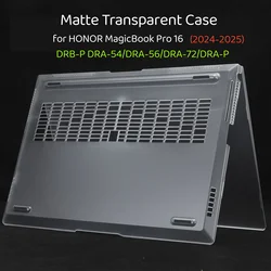 16 - Inch Matte Hard Shell Slim Anti - Scratch Protective Laptop Case for 2024 Magicbook Pro16 (Matte Transparent)