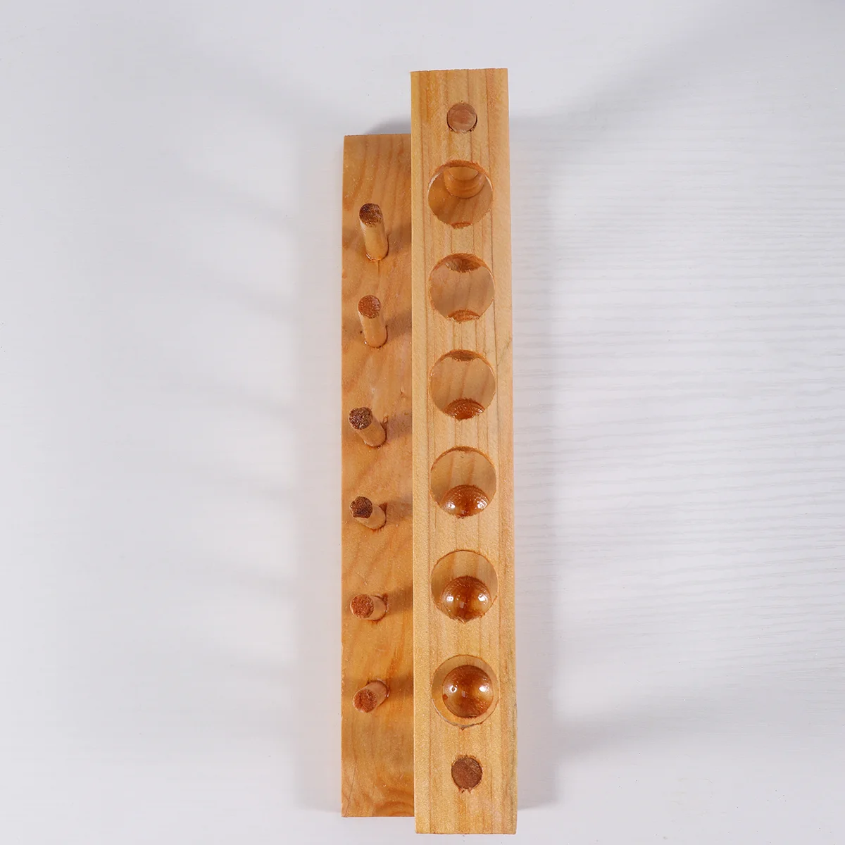 

Lab Test Tube Storage Rack Test Tube Holder Wooden Test Pipe Stand Laboratory Display Shelf