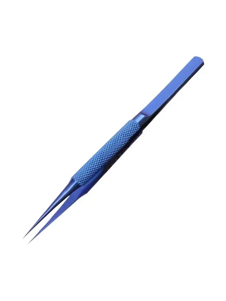 Antimagnetische Pinzette aus Titanlegierung für die Elektronikreparatur, professionelle ESD-Zange für Motherboard, Leiterplatten, SMD und Schmuck – Detail 1