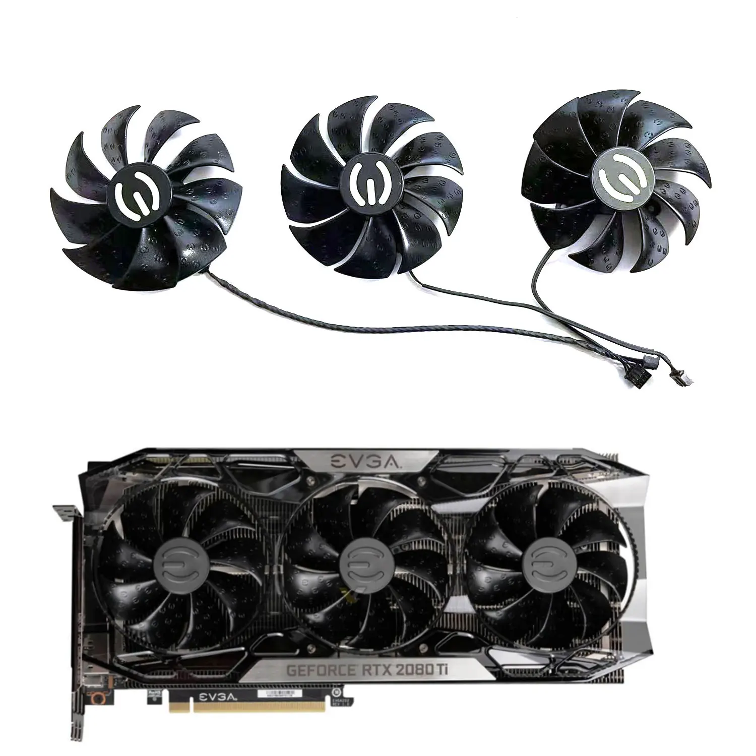 Kankeirr New 87MM PLD09220S12HH for EVGA GEFORCE RTX2070 2070S