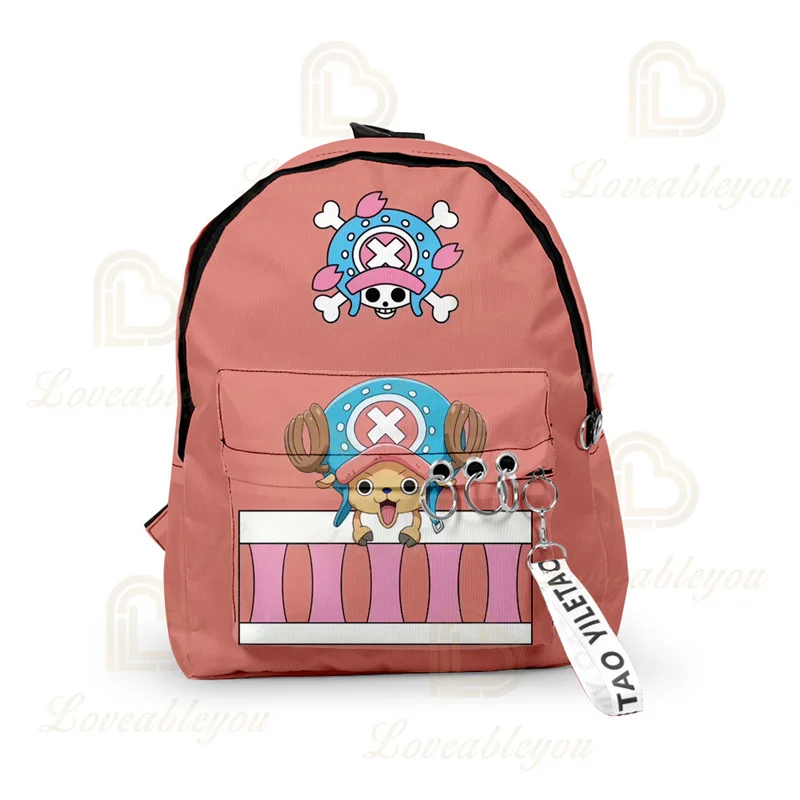 Anime One Piece Oxford Bag School Backpack Boy Children Girl Backpack Fashion Primary School Shoulder Bag Unisex 3d Print