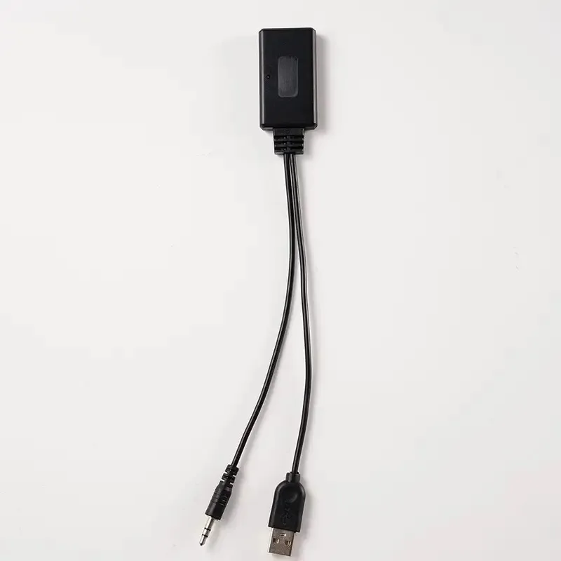 Car Cable Adapter Universal Wireless Bluetooth-compatible Receiver USB 3.5mm Aux Media Music Player