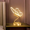 Nordic LED Table Lamps Indoor Lighting Switch Button Bedroom Bedside Living Room Restaurant Home Decoration Butterfly Desk Lamp 1