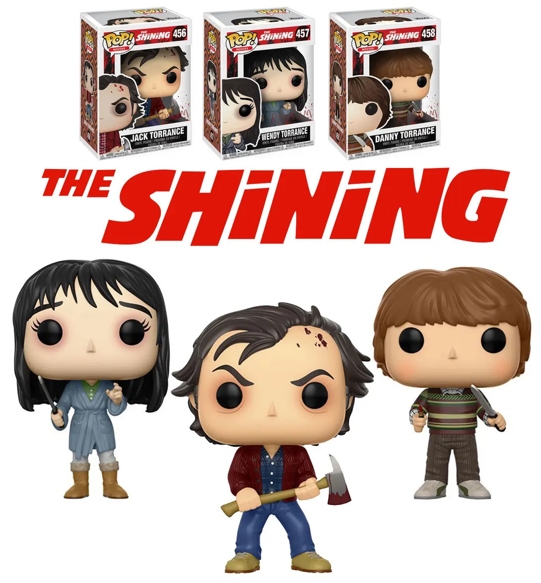 Funko Pop MovieThe Сияющий Джек Torrance ПВХ экшн-фигурка Джек TORRANCE Виниловая фигурка зимние снежные коллекционные модели подарки