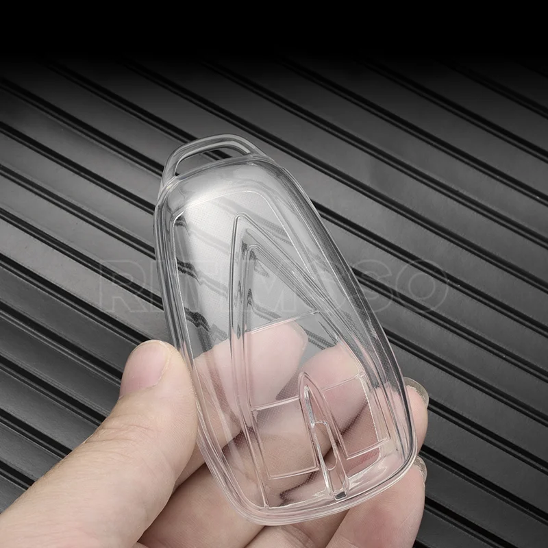 Transparent Tpu Car Key Case Cover Shell for Changan UNIT UNIK CS35PLUS CS55 PLUS CS75 PLUS Oshan X7 X5  Car Accessories