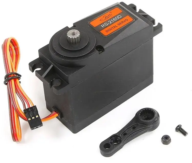 

FVITEU Plastic 15T/17T 60Kg Metal Gear Steering Servo Kits For 1/5 HPI Rovan Rofun Baja 5B SS 5T 5SC Rofun LT Rc Car