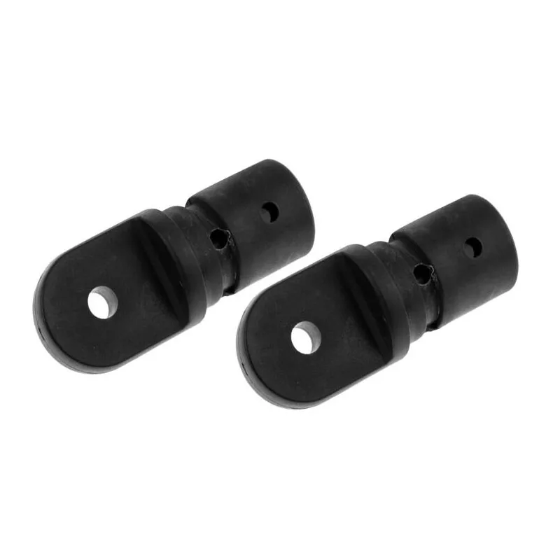 2Pcs Marine Boat Black Nylon 5/8