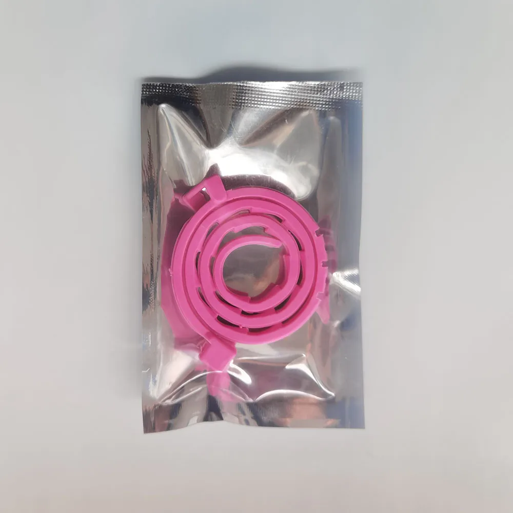 pink sealed bag